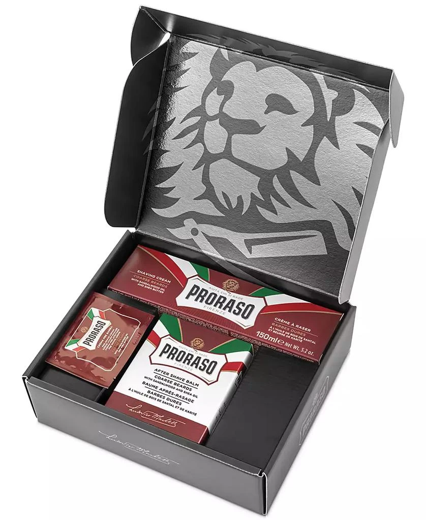 商品Proraso|2-Pc. Classic Shaving Cream & After Shave Balm Set - Nourishing Formula For Coarse Beards,价格¥169,第3张图片详细描述