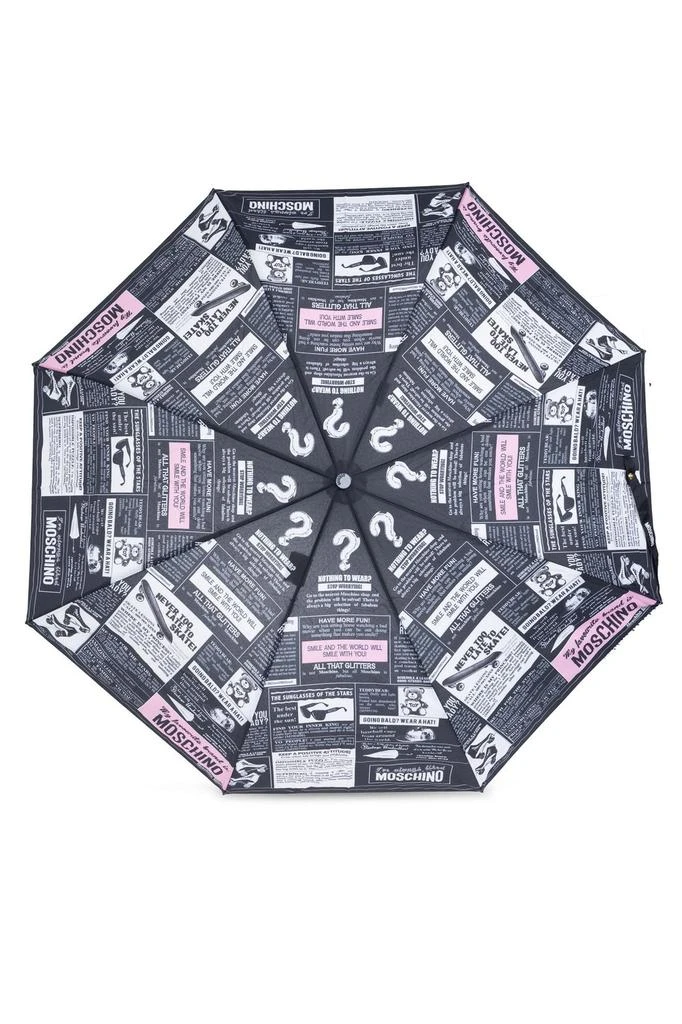 商品Moschino|Moschino Pattern-Printed Umbrella,价格¥290,第1张图片