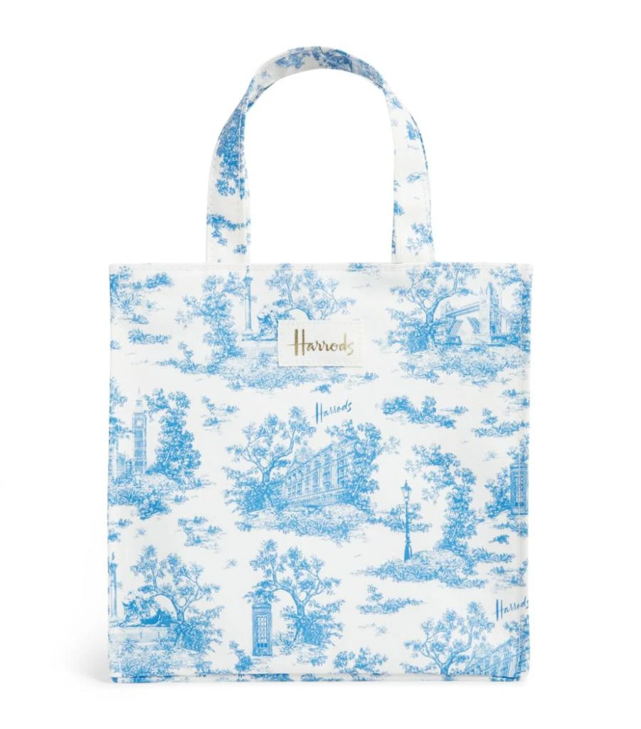 商品Harrods|Small Toile Shopper Bag,价格¥333,第1张图片