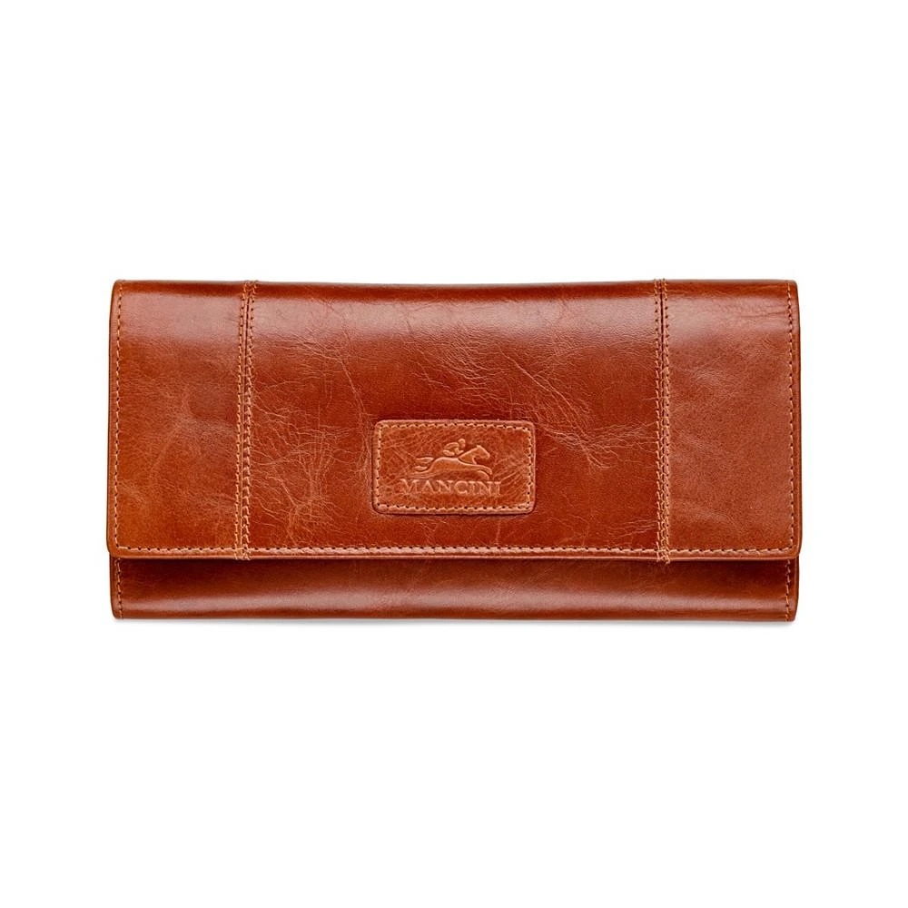 Casablanca Collection RFID Secure Ladies Trifold Wing Wallet 商品