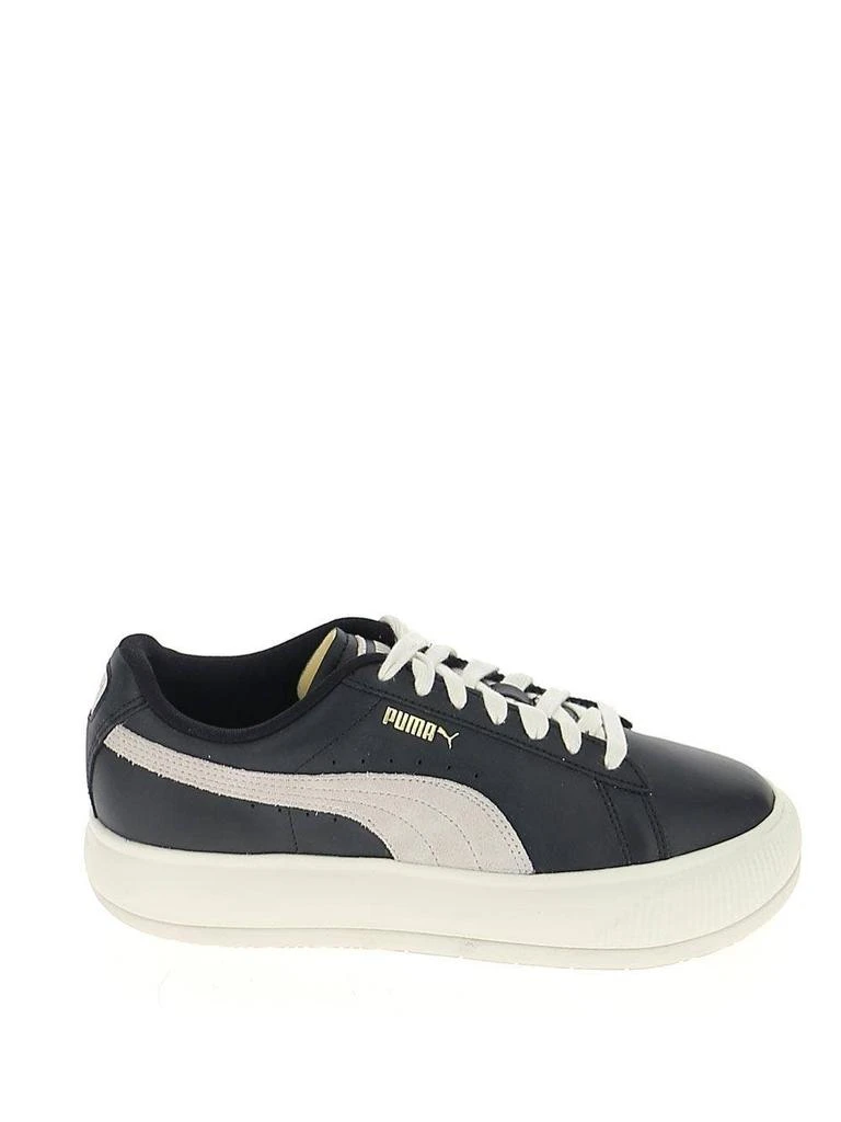 商品Puma|Black And White Leather Sneakers,价格¥477,第1张图片