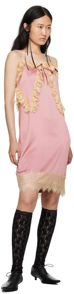 商品Anna Sui|Pink Soiree Midi Dress,价格¥1629,第4张图片详细描述