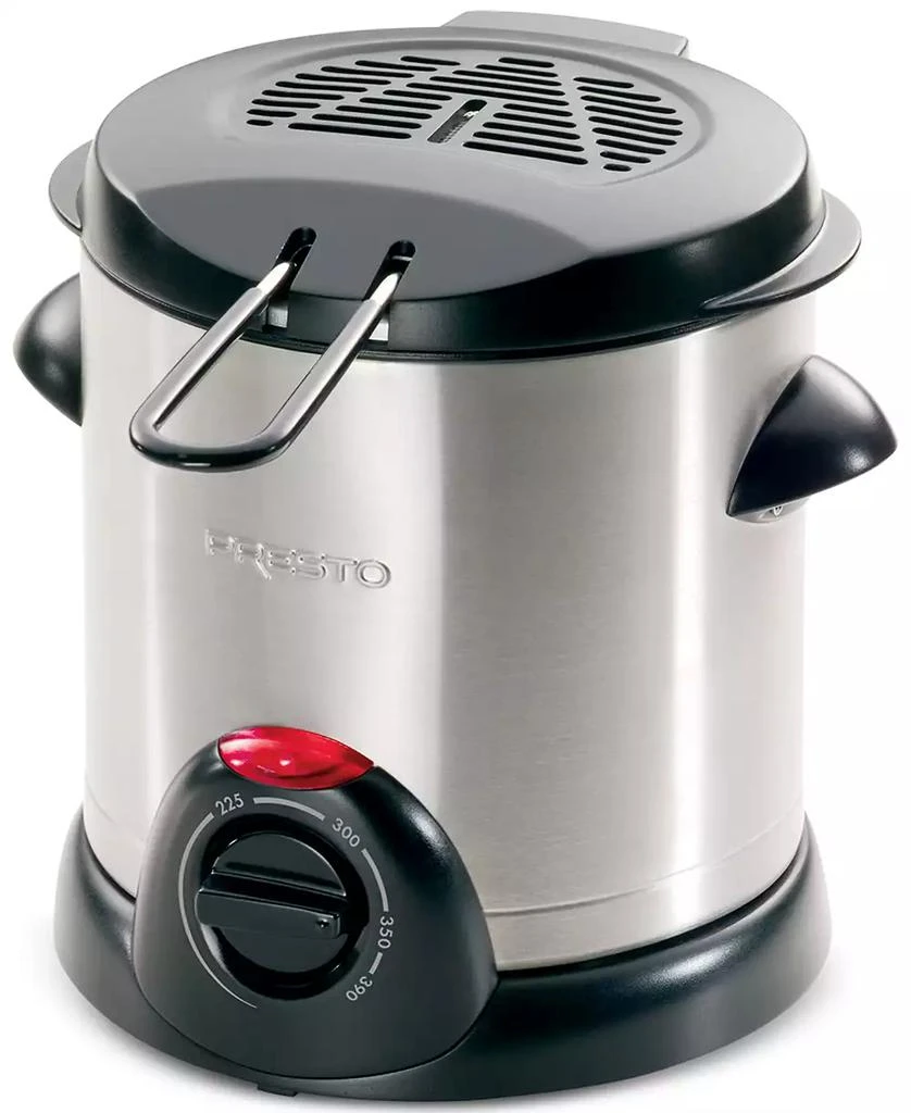 商品Presto|05470 Stainless Steel 1-L Deep Fryer,价格¥248,第1张图片