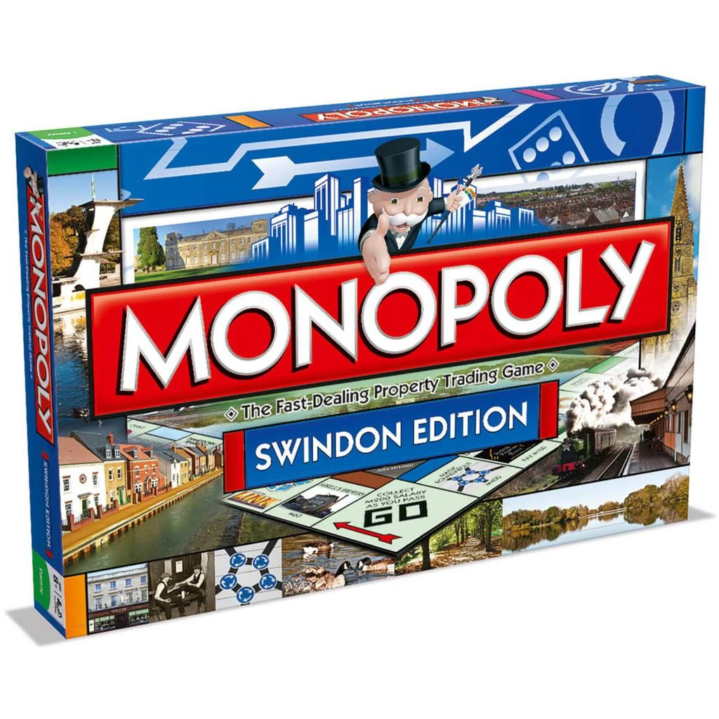 商品The Hut|Monopoly Board Game - Swindon Edition,价格¥295,第1张图片