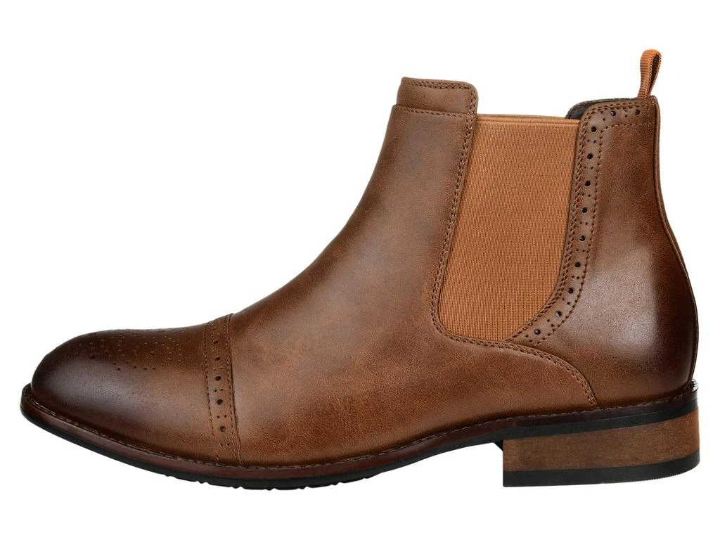 商品Vance Co.|Garrett Cap Toe Chelsea Boot,价格¥521,第4张图片详细描述