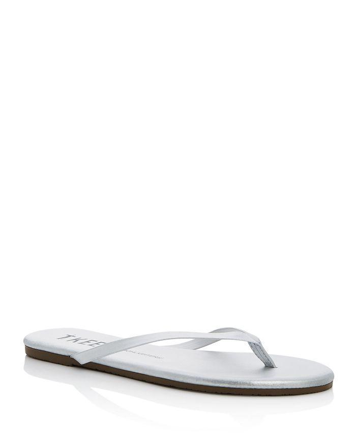 商品Tkees|Women's Patent Leather Flip-Flops,价格¥394,第3张图片详细描述