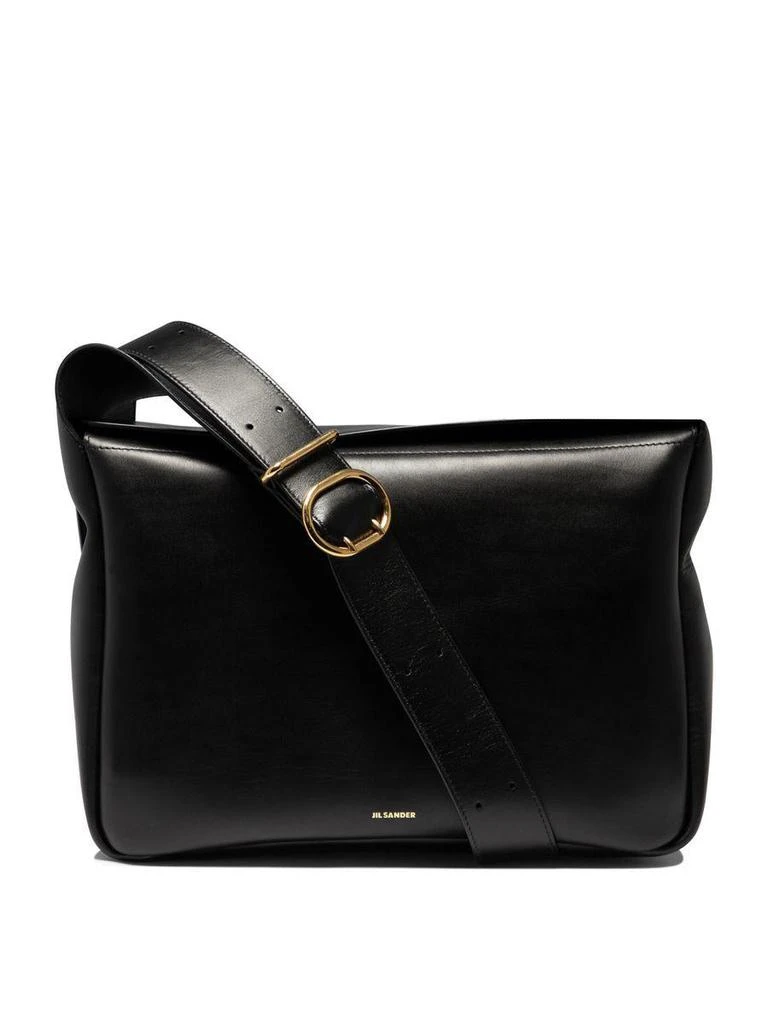 商品Jil Sander|Jil Sander Shoulderbags in Black,价格¥10646,第1张图片