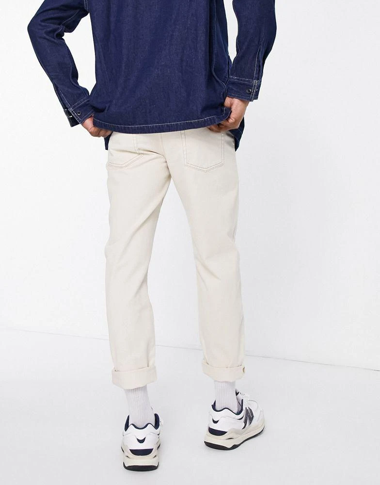 商品Topman|Topman relaxed jeans in stone,价格¥207,第2张图片详细描述