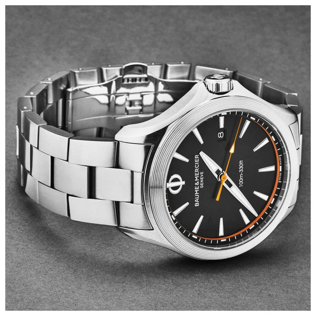 商品Baume & Mercier|名士 男士石英腕表 42mm A10412,价格¥4106,第2张图片详细描述