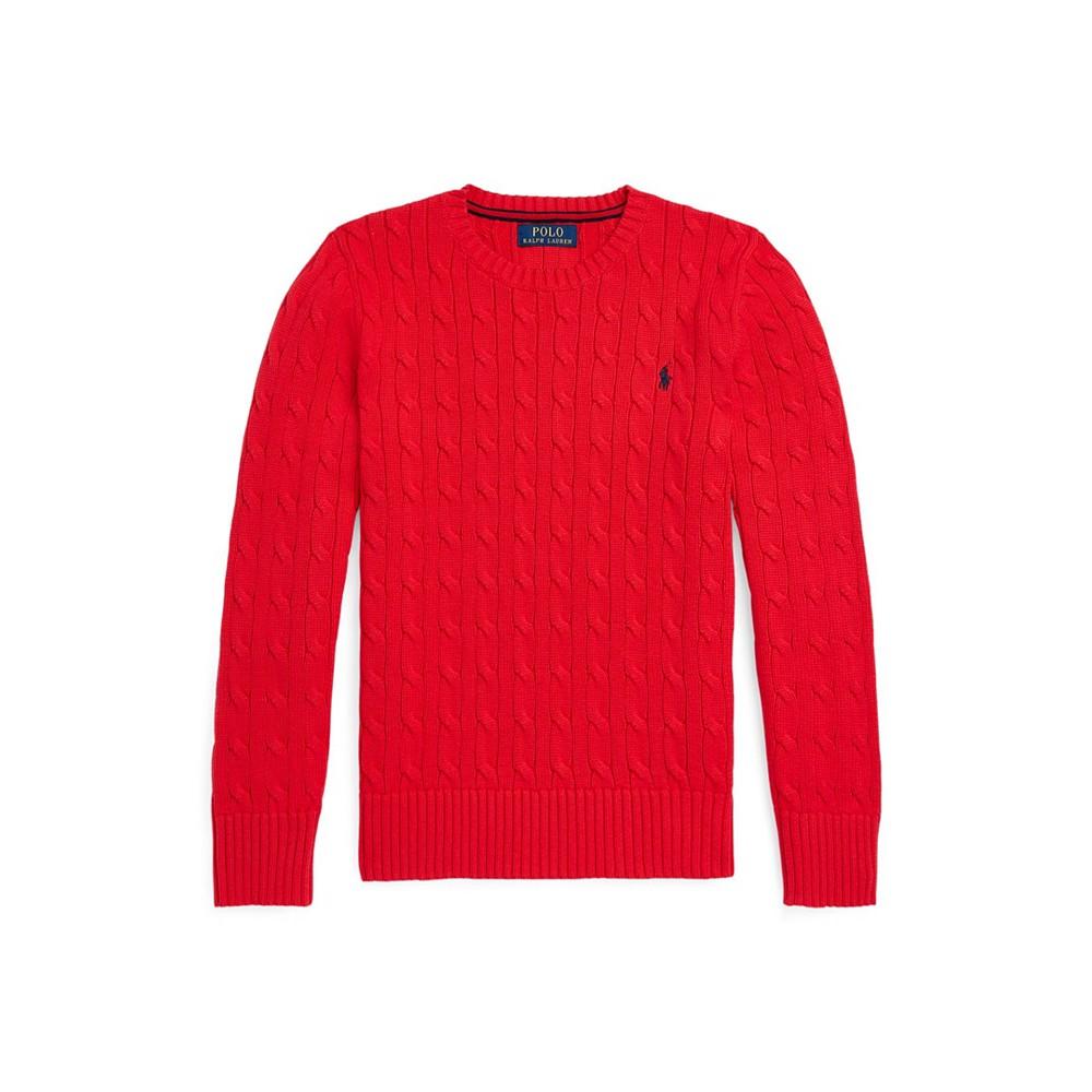 Polo Ralph Lauren | Big Boys Cable- Knit Crewneck Sweater 350.86元 商品图片
