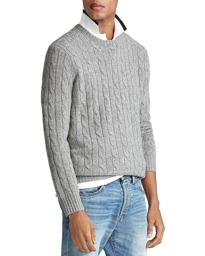 商品Ralph Lauren|Cable-Knit Cashmere Sweater,价格¥892,第4张图片详细描述