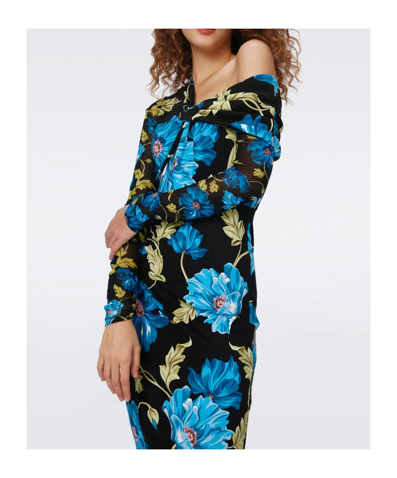 商品Diane von Furstenberg|Diane von Furstenberg 女士连衣裙 DVFDL3S020HFTLS 花色,价格¥3878,第4张图片详细描述