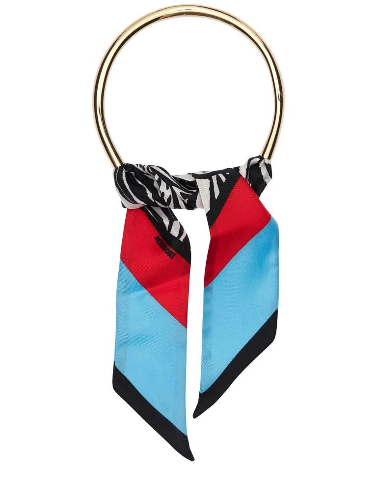 商品Missoni|Printed Silk Scarf Choker,价格¥1102,第1张图片