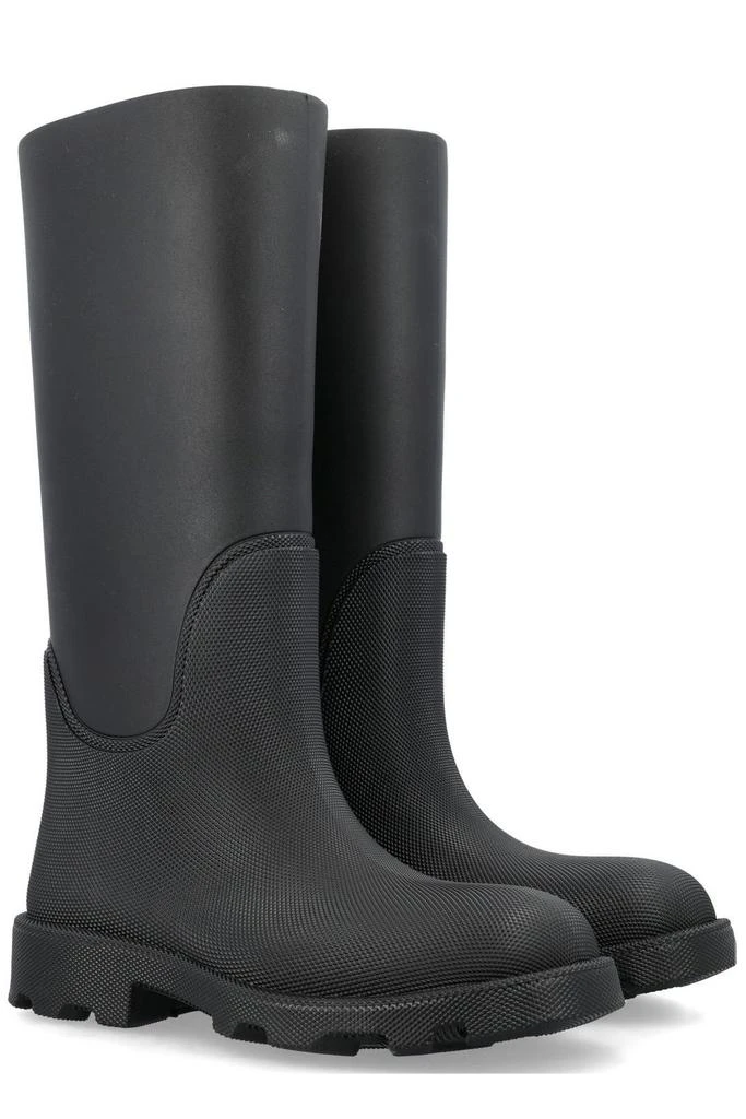 商品Burberry|Burberry Round-Toe Chunky-Sole Boots,价格¥3690,第3张图片详细描述