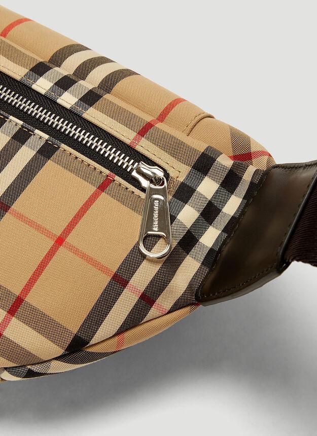 商品Burberry|Vintage Check Belt Bag in Beige,价格¥6725,第6张图片详细描述