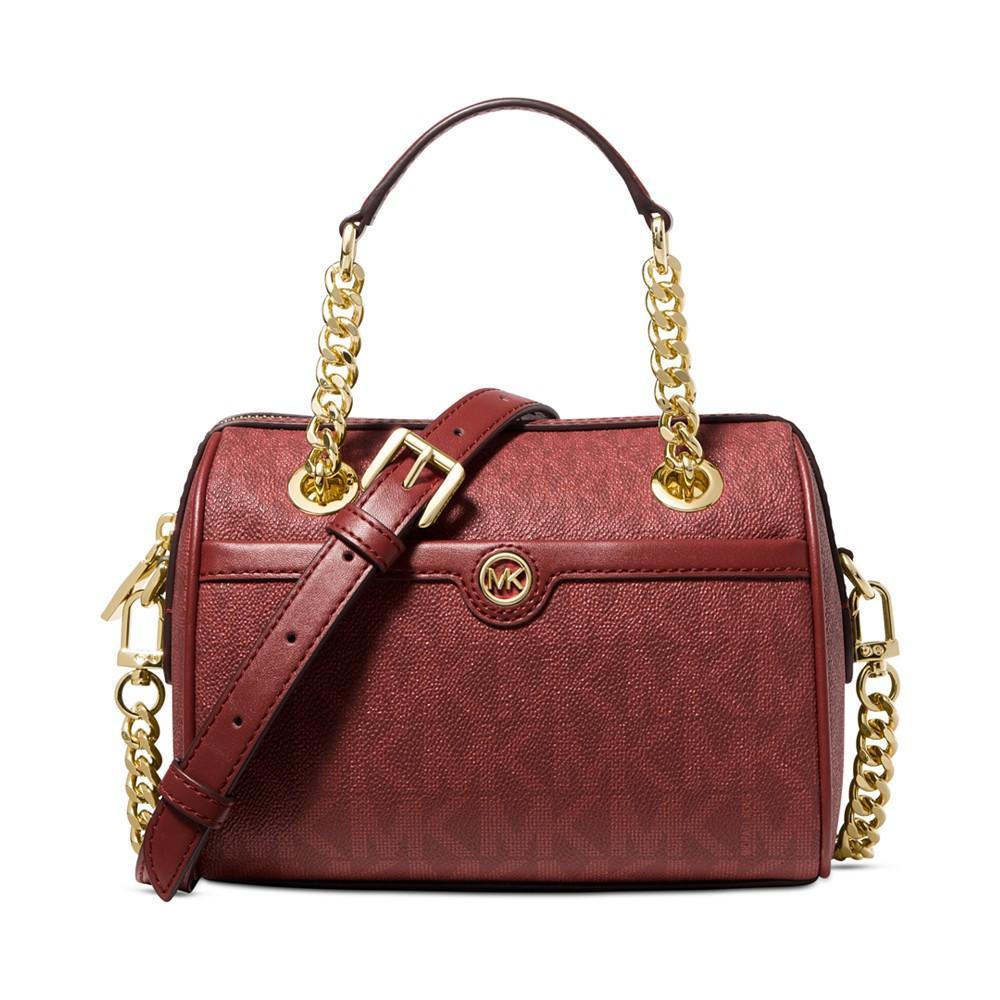 商品Michael Kors|Signature Blaire Extra Small Duffle Crossbody,价格¥2214,第1张图片