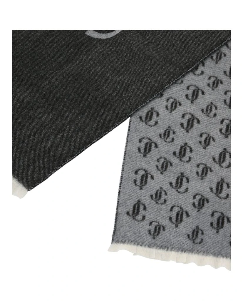 商品Jimmy Choo|Wool Logo Scarf,价格¥2813,第3张图片详细描述