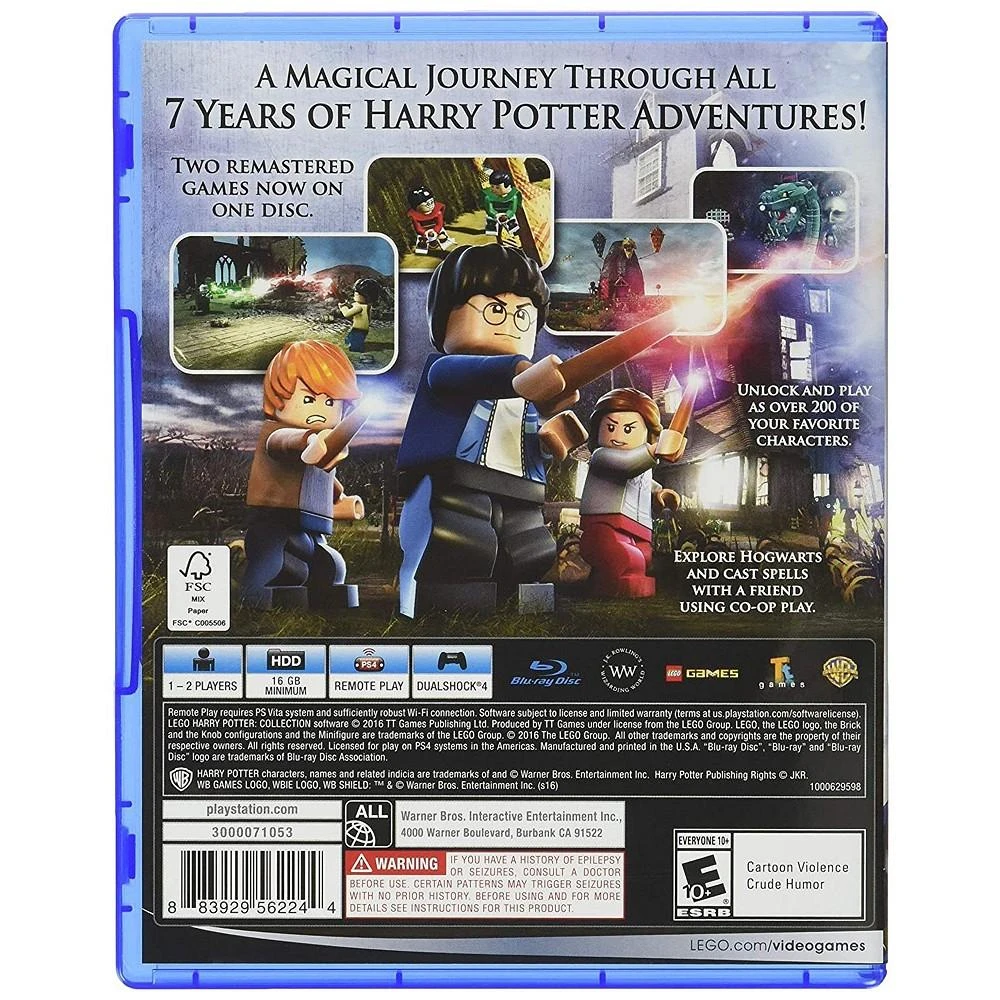 商品Warner Bros.|Lego Harry Potter Collection - PlayStation 4,价格¥243,第3张图片详细描述