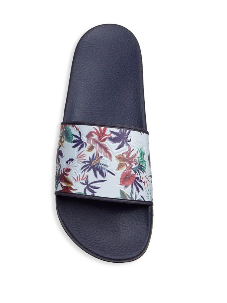 商品Saks Fifth Avenue|COLLECTION Floral-Print Slides,价格¥672,第4张图片详细描述