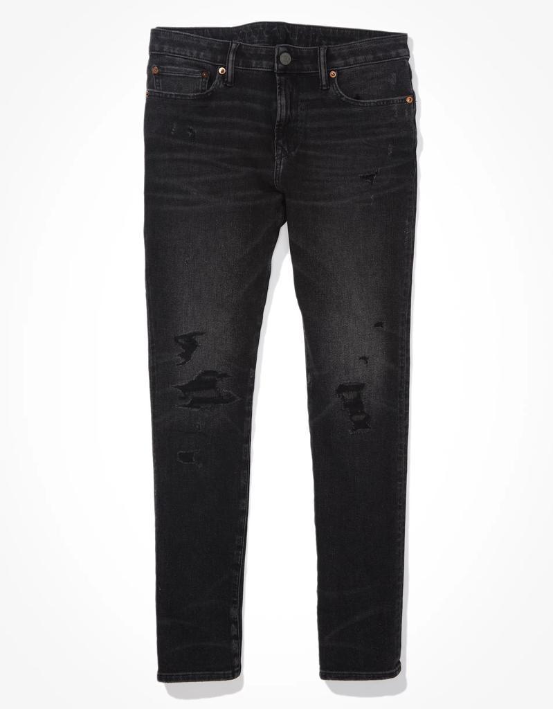 商品AE|AE AirFlex 360 Patched Slim Jean,价格¥177,第6张图片详细描述