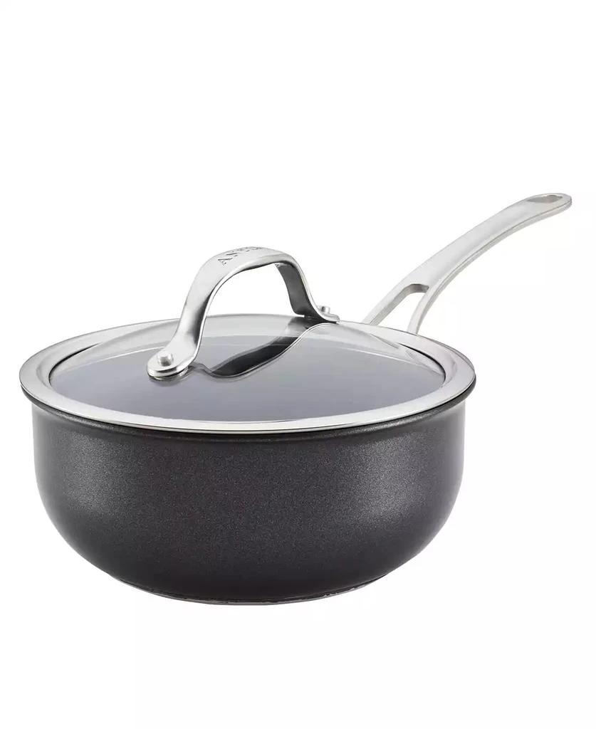 商品Anolon|X Hybrid Nonstick Saucier Pan with Lid, 2.5-Quart,价格¥651,第1张图片