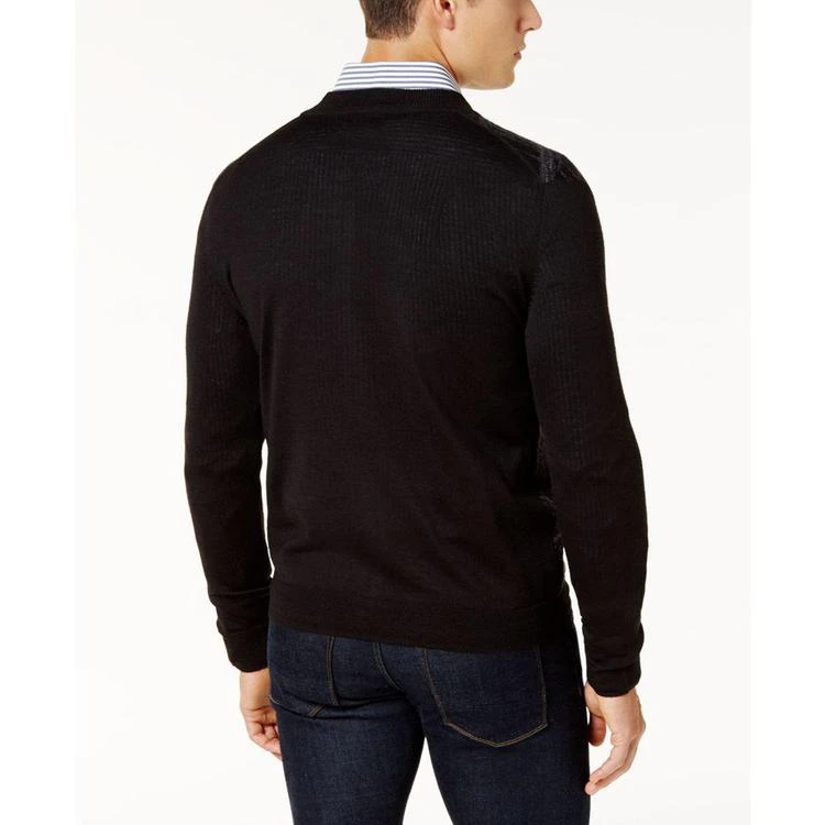 商品Calvin Klein|Men's Merino Full-Zip Sweater,价格¥316,第2张图片详细描述