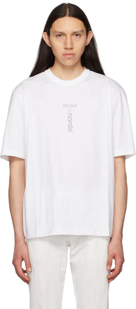 商品Zegna|White norda Edition T-Shirt,价格¥1248,第1张图片