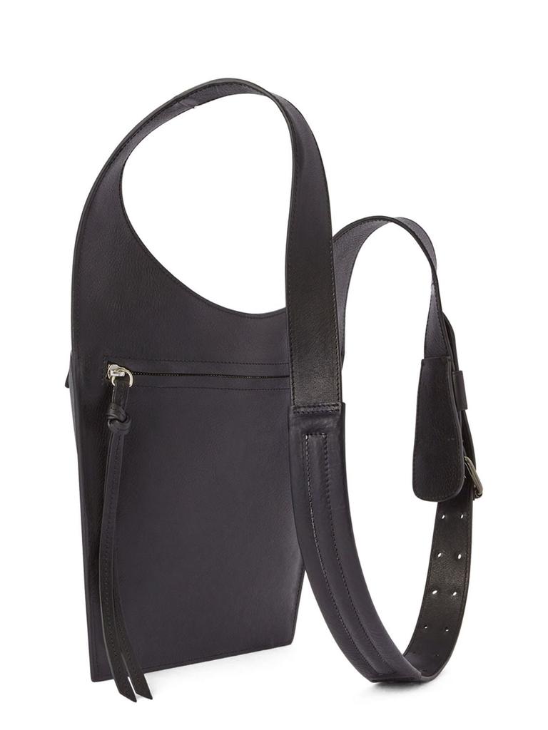Pocket Soft Leather Shoulder Bag商品第2张图片规格展示
