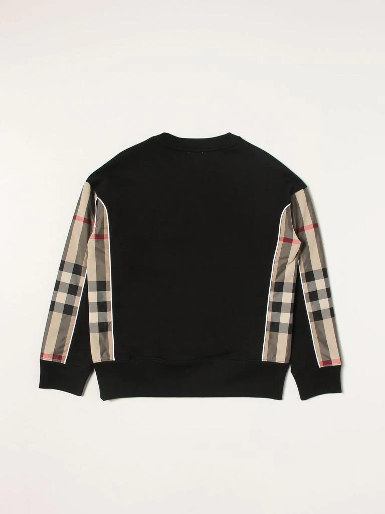 商品Burberry|Burberry Milly sweatshirt with check details,价格¥1496,第2张图片详细描述