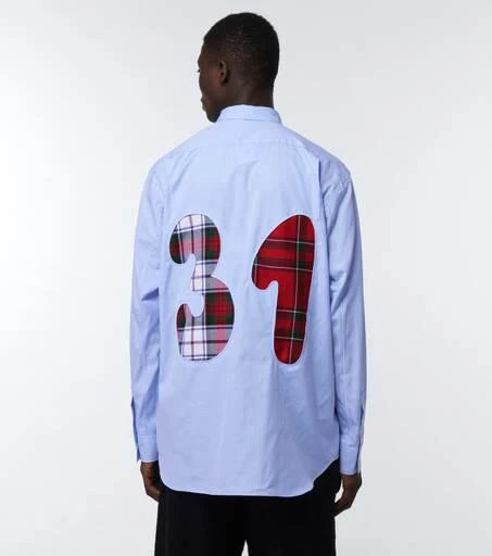 商品Comme des Garcons|格纹棉质府绸衬衫,价格¥5124,第4张图片详细描述
