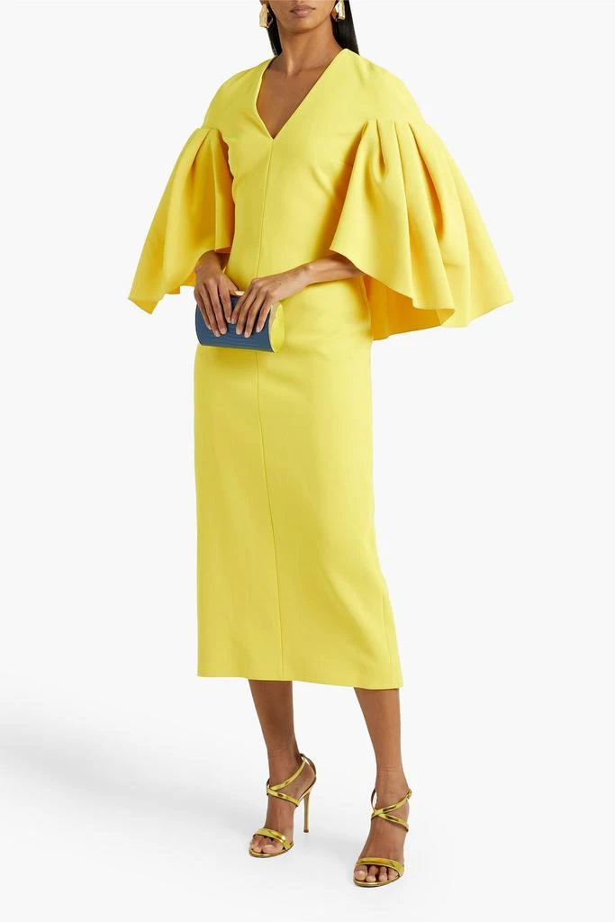 商品ROKSANDA|Sarien cape-effect crepe midi dress,价格¥6224,第2张图片详细描述