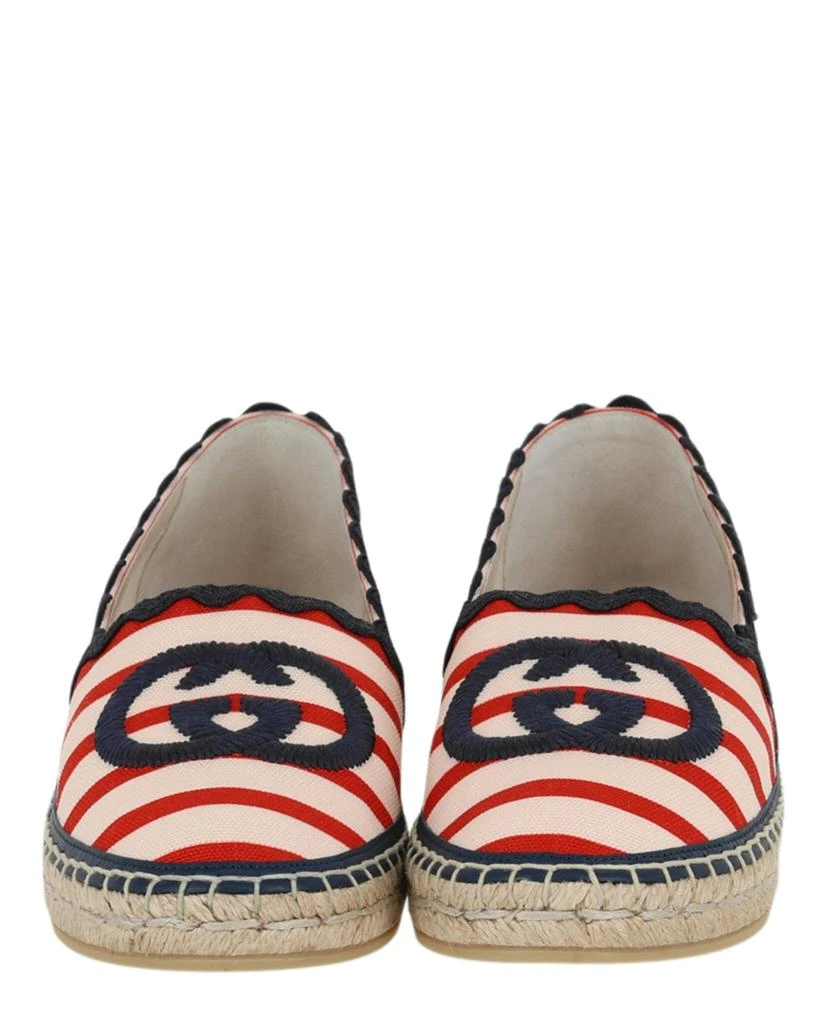 商品Gucci|GG Striped Espadrilles,价格¥1551,第5张图片详细描述