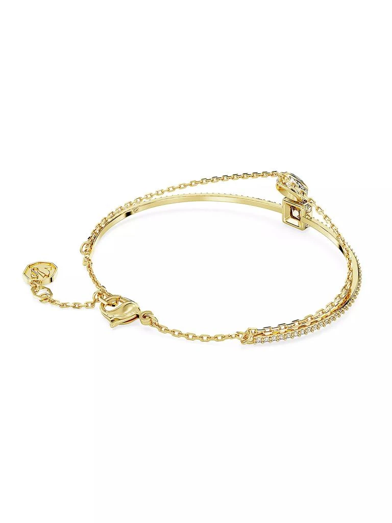 商品Swarovski|Chroma Goldtone & Crystal Mixed Cuts Bangle,价格¥1115,第5张图片详细描述