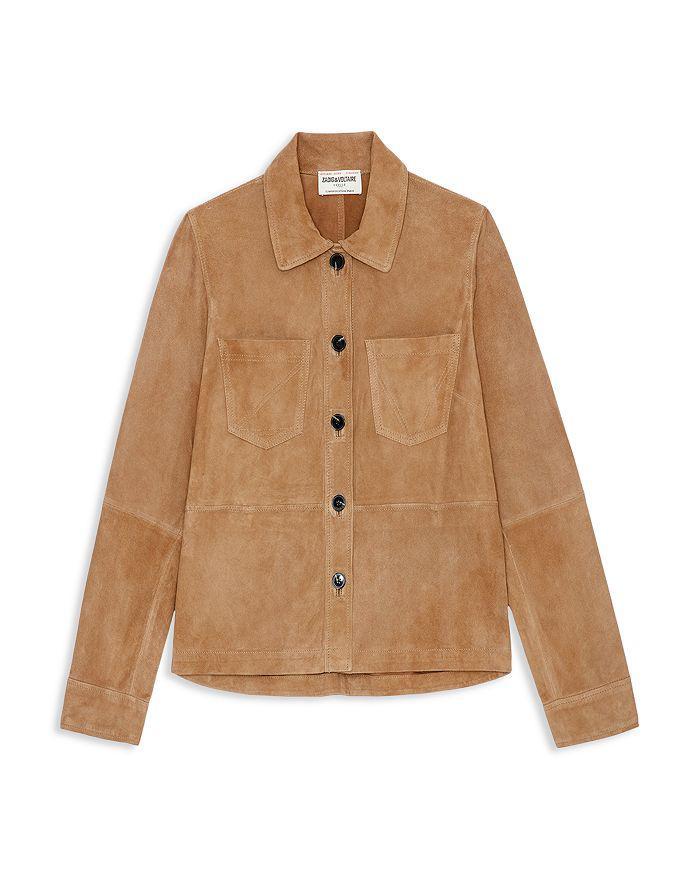 商品Zadig&Voltaire|Toi Suede Shirt Jacket,价格¥2499,第7张图片详细描述