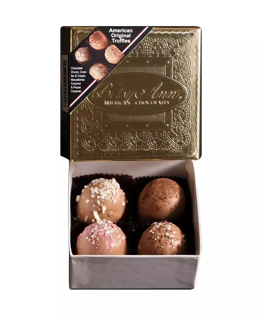 商品Betsy Ann Chocolates|Betsy Ann 4 Piece American Truffle Chocolates Gift Set, Pack of 6,价格¥473,第2张图片详细描述