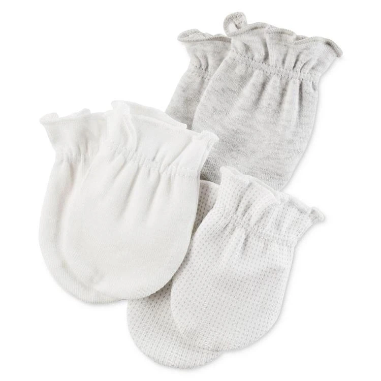 商品Carter's|3-Pk. Mittens, Baby Boys & Girls,价格¥45,第1张图片