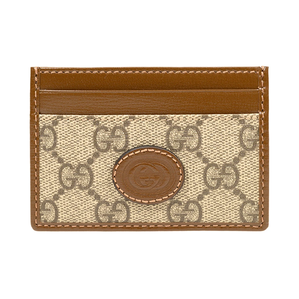 商品Gucci|GUCCI 中性零钱包棕色 700690-92TCG-8563,价格¥3053,第1张图片