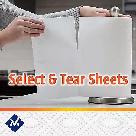商品Member's Mark|Member's Mark Select & Tear 2-Ply Paper Towel 15 rolls, 150 sheets/roll,价格¥159,第4张图片详细描述
