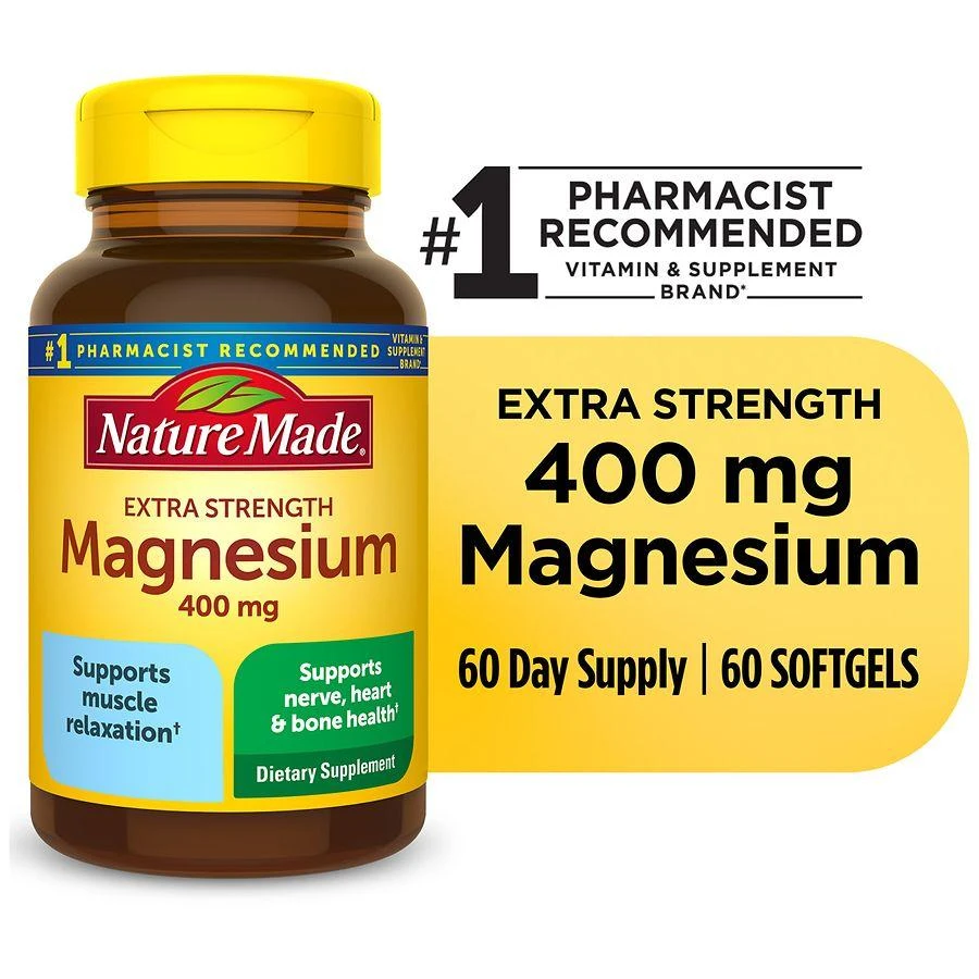 Extra Strength Magnesium Oxide 400 mg Softgels 商品