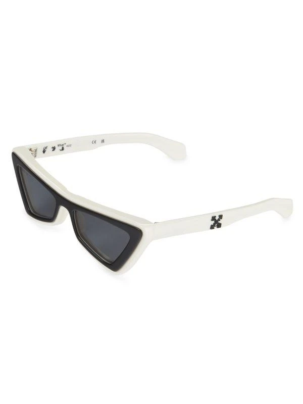 商品Off-White|Artemisia 55MM Cat Eye Sunglasses,价格¥1577,第2张图片详细描述