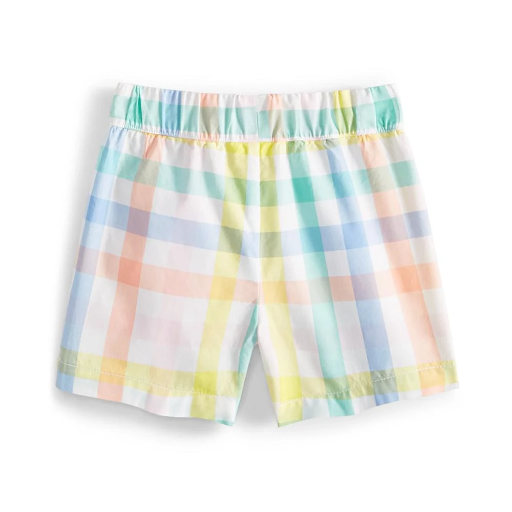 商品First Impressions|Baby Boys Vacation Plaid Shorts, Created for Macy's,价格¥74,第2张图片详细描述