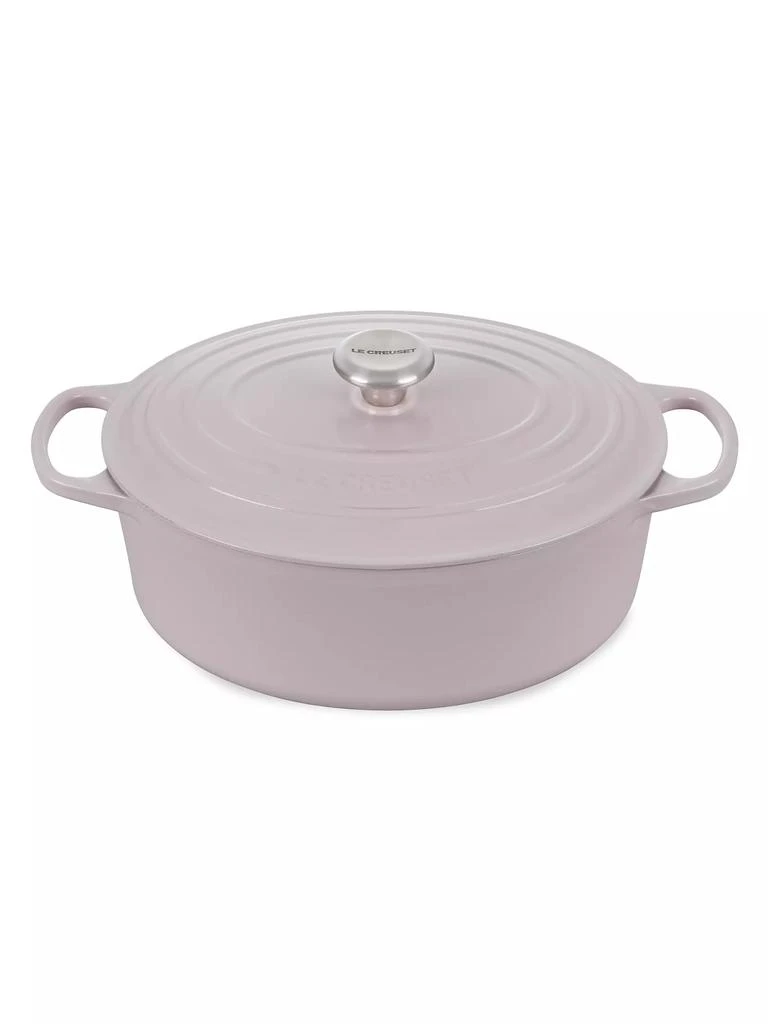 商品Le Creuset|6.75-Quart Signature Cast Iron Oval Dutch Oven,价格¥3335,第1张图片