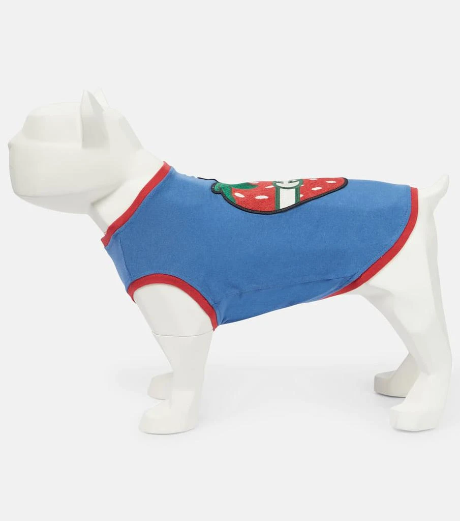 商品Gucci|Strawberry cotton dog sweater,价格¥1738,第2张图片详细描述