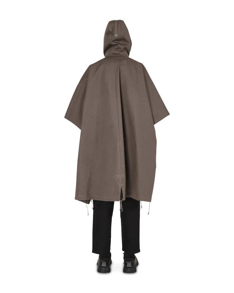 商品Stone Island|Raso Gommato Double Ghost Piece Poncho Grey,价格¥6067,第3张图片详细描述