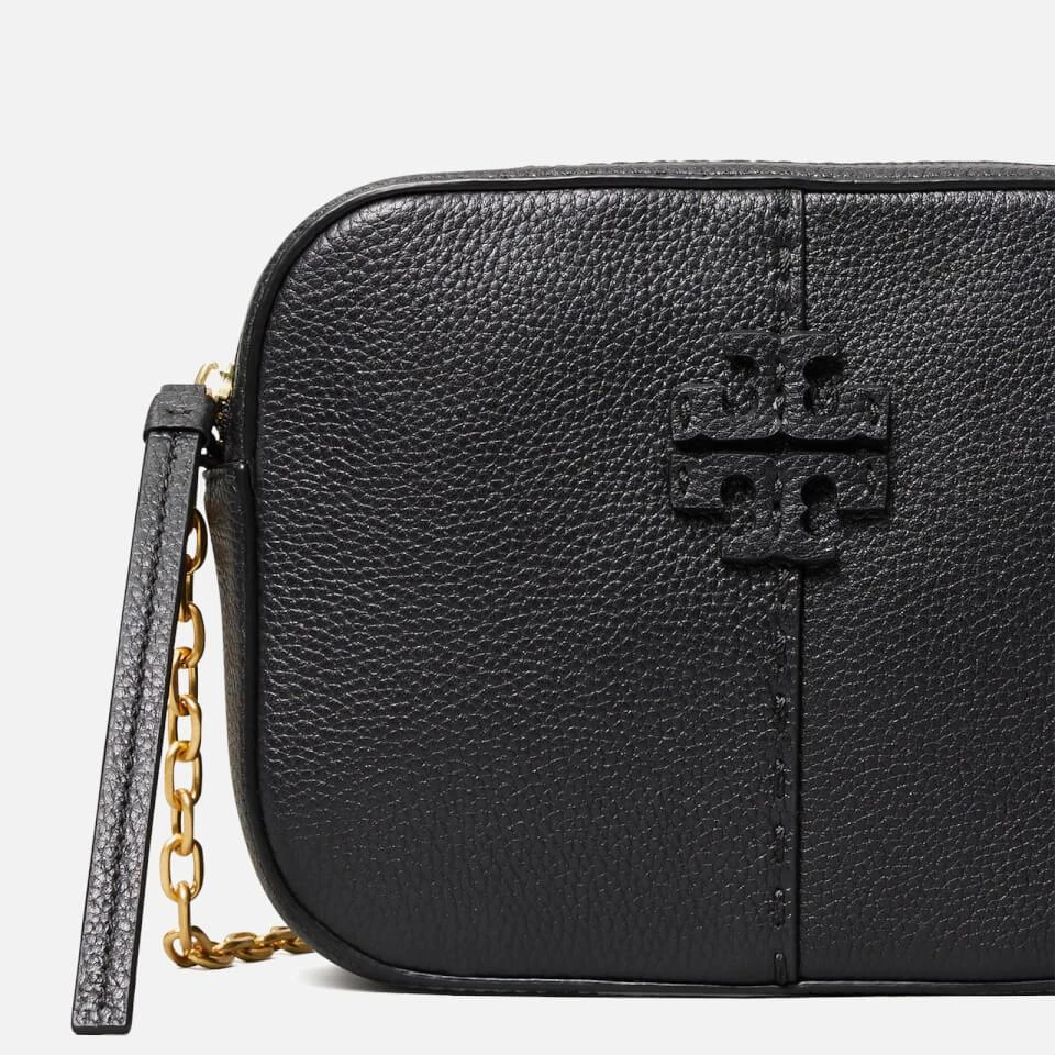 商品Tory Burch|Tory Burch Women's Mcgraw Camera Bag - Black,价格¥1450,第3张图片详细描述