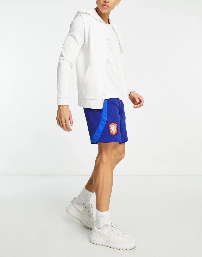 商品NIKE|Nike Football World Cup 2022 Netherlands unisex shorts in blue,价格¥219,第2张图片详细描述