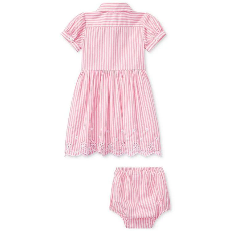 商品Ralph Lauren|Bengal-Striped Cotton Shirtdress, Baby Girls,价格¥245,第2张图片详细描述