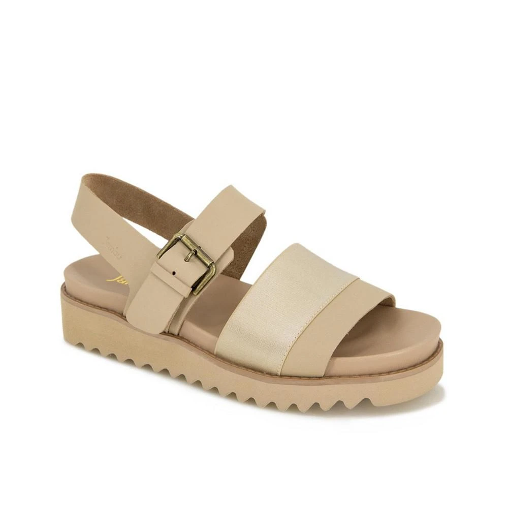 商品Jambu|Women's Georgia Buckle Flat Sandals,价格¥490,第1张图片