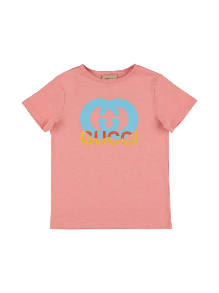 商品Gucci|Cotton Jersey T-shirt,价格¥1694,第1张图片