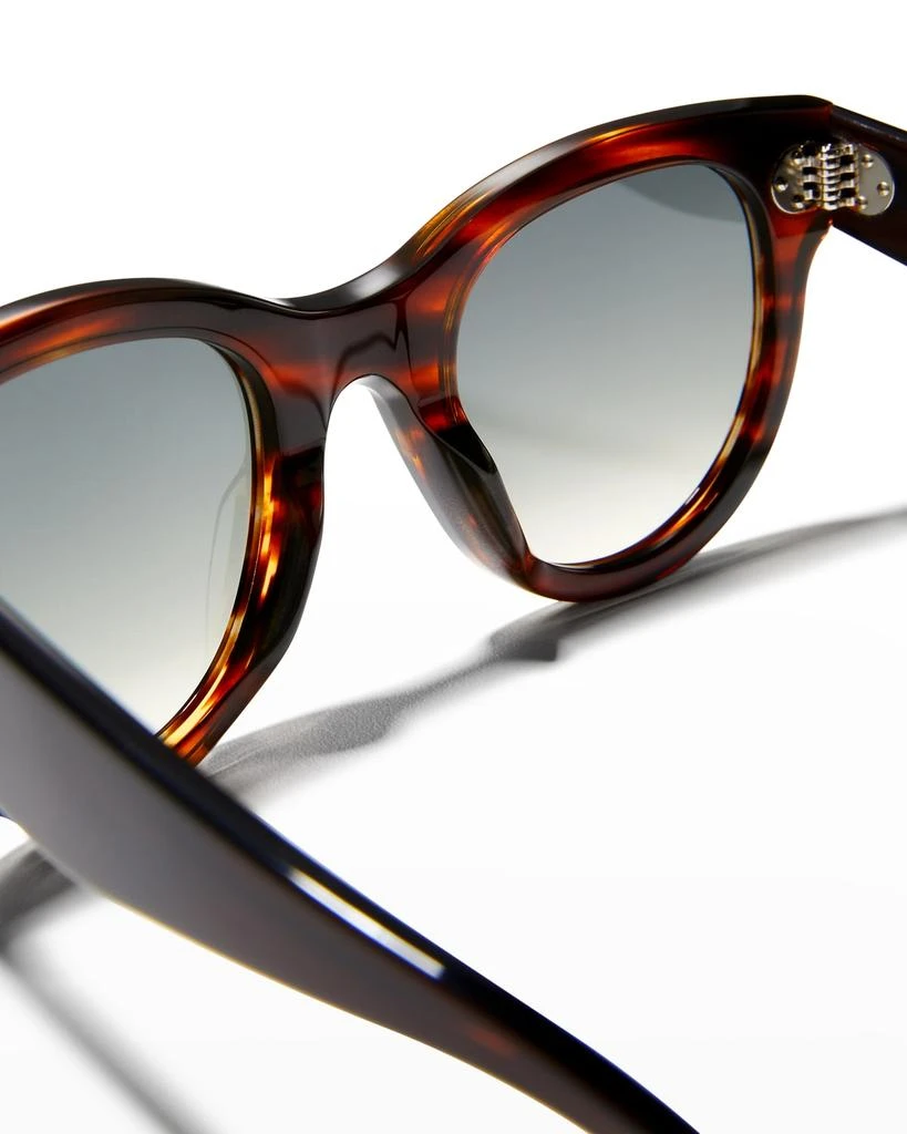 商品Celine|Round Acetate Sunglasses,价格¥3406,第5张图片详细描述